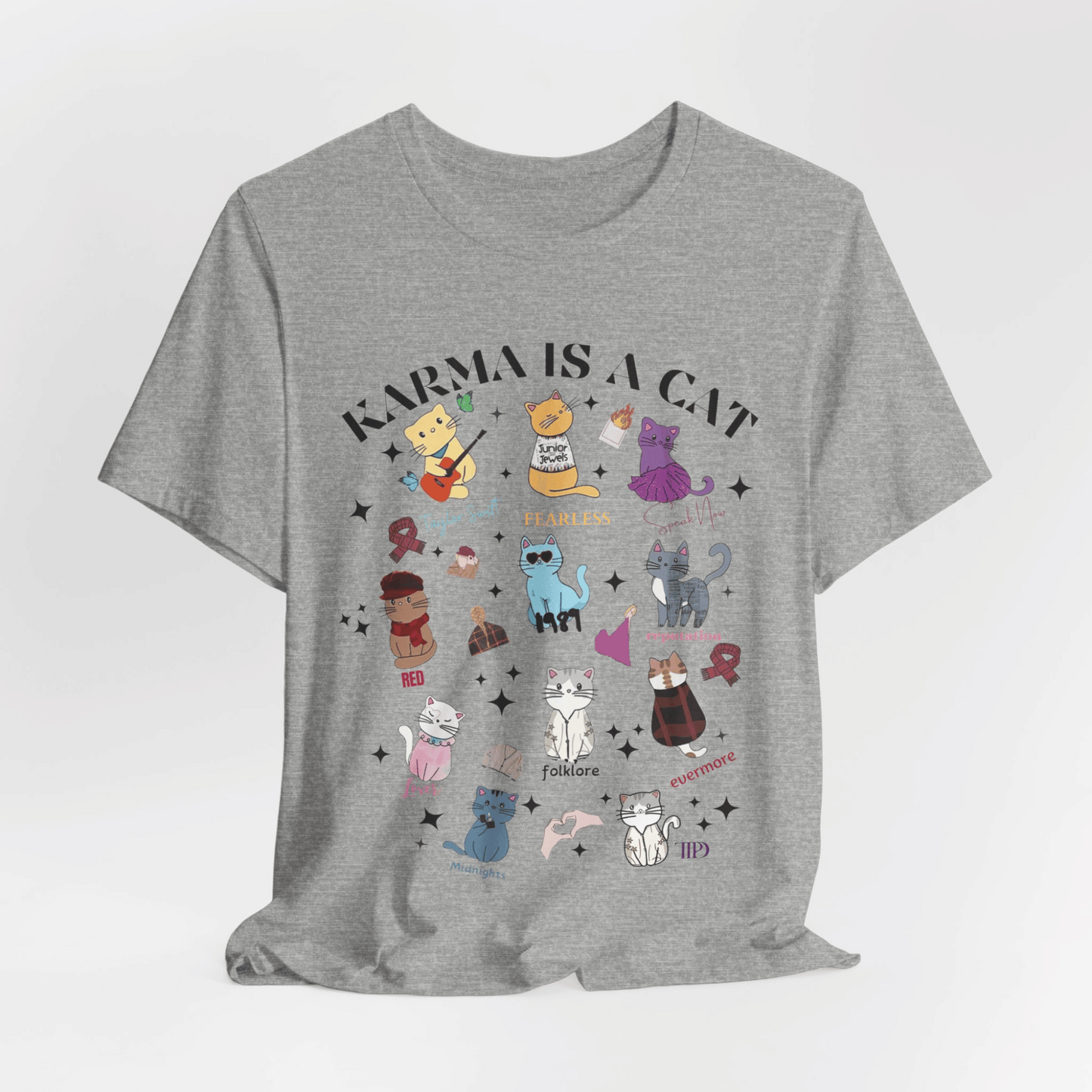 Taylor Swift Karma is a Cat Swiftie Shirt - Shoptown Boutique