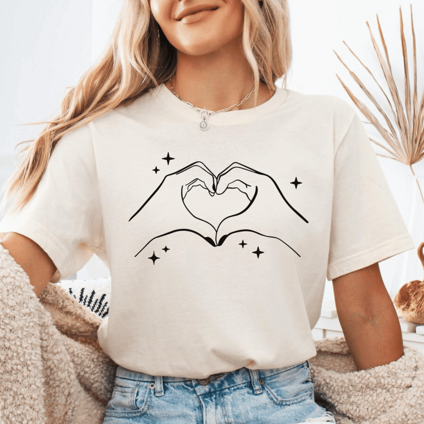 Taylor Swift Heart Hands Lover-Inspired Shirt - Shoptown Boutique