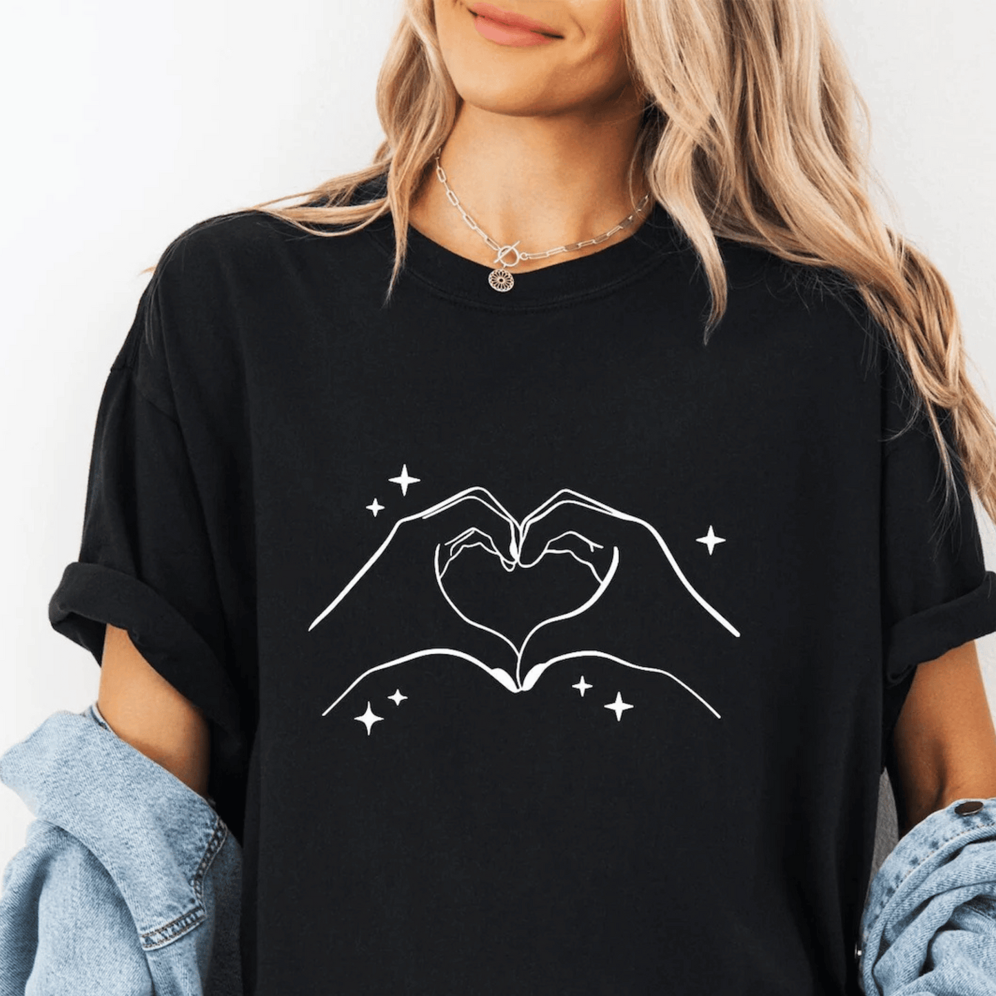 Taylor Swift Heart Hands Lover-Inspired Shirt - Shoptown Boutique