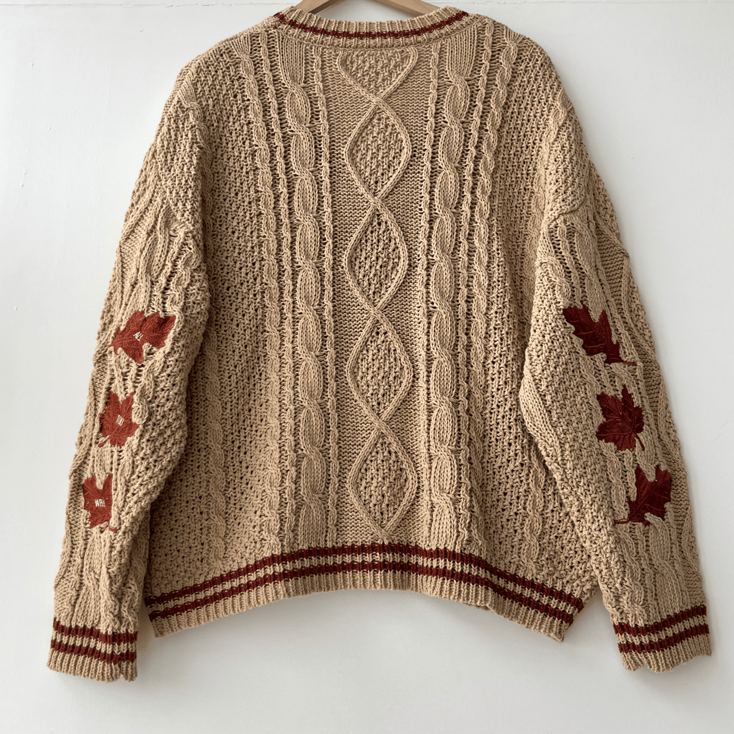 Taylor Swift All Too Well Maple Leaf Autumn Cardigan - Shoptown Boutique