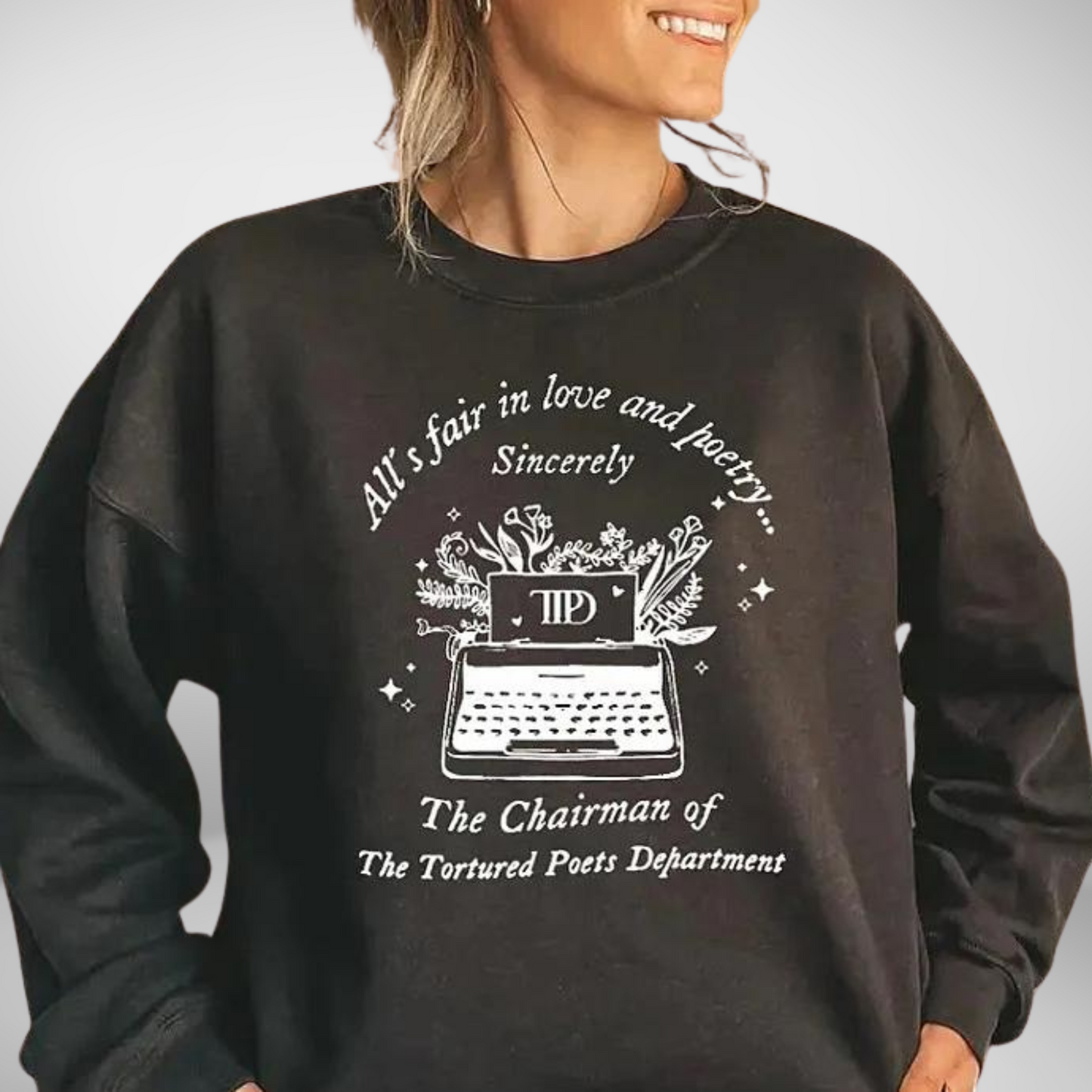 Taylor Swift All's Fair In Love And Poetry Sweatshirt - Shoptown Boutique