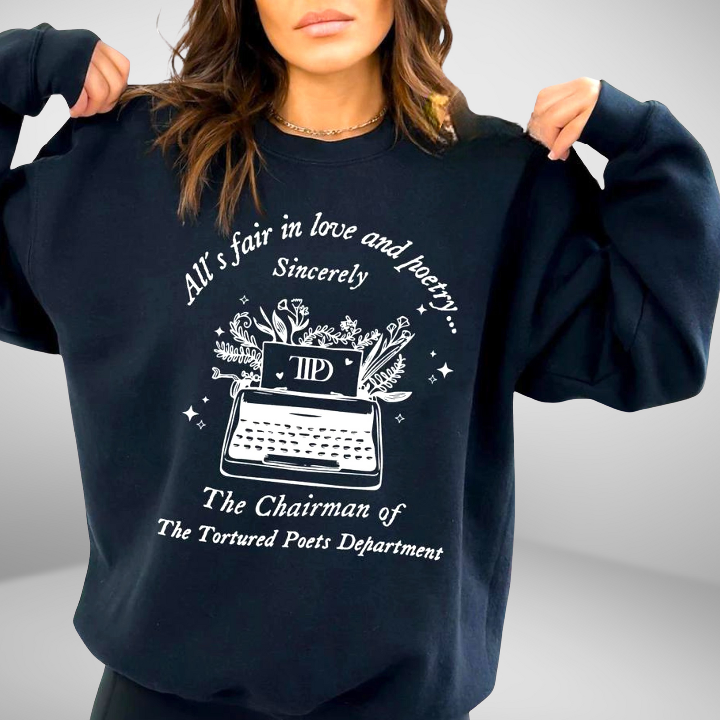 Taylor Swift All's Fair In Love And Poetry Sweatshirt - Shoptown Boutique