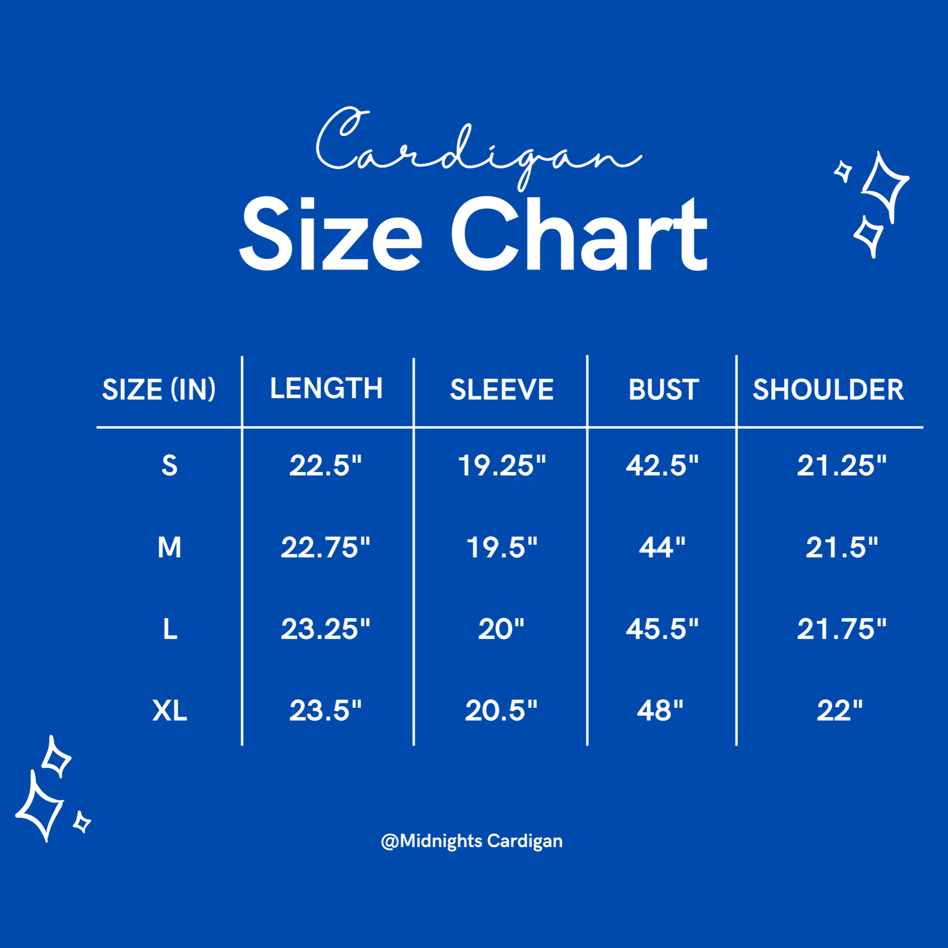 Taylor Swift Midnights Cardigan Taylors Version, Navy Blue Cardigan Sweater - Shoptown Boutique