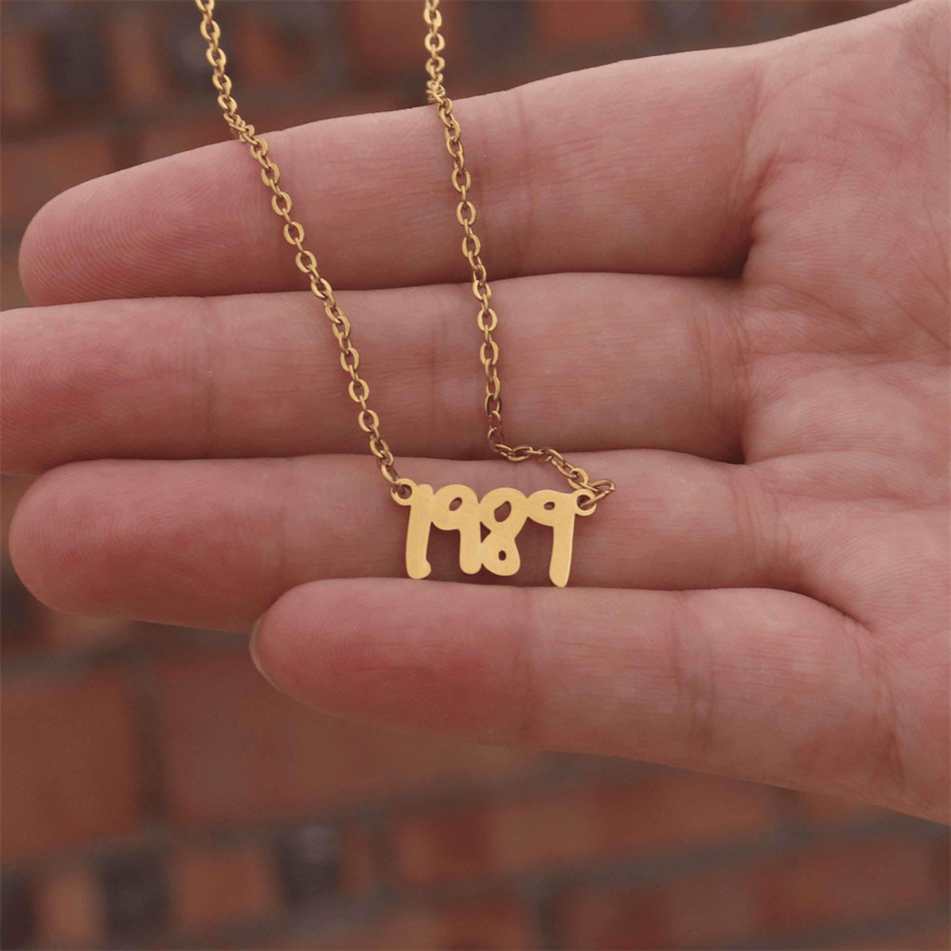 Taylor Swift Swíftie Eras Tour 1989 Necklace - Shoptown Boutique