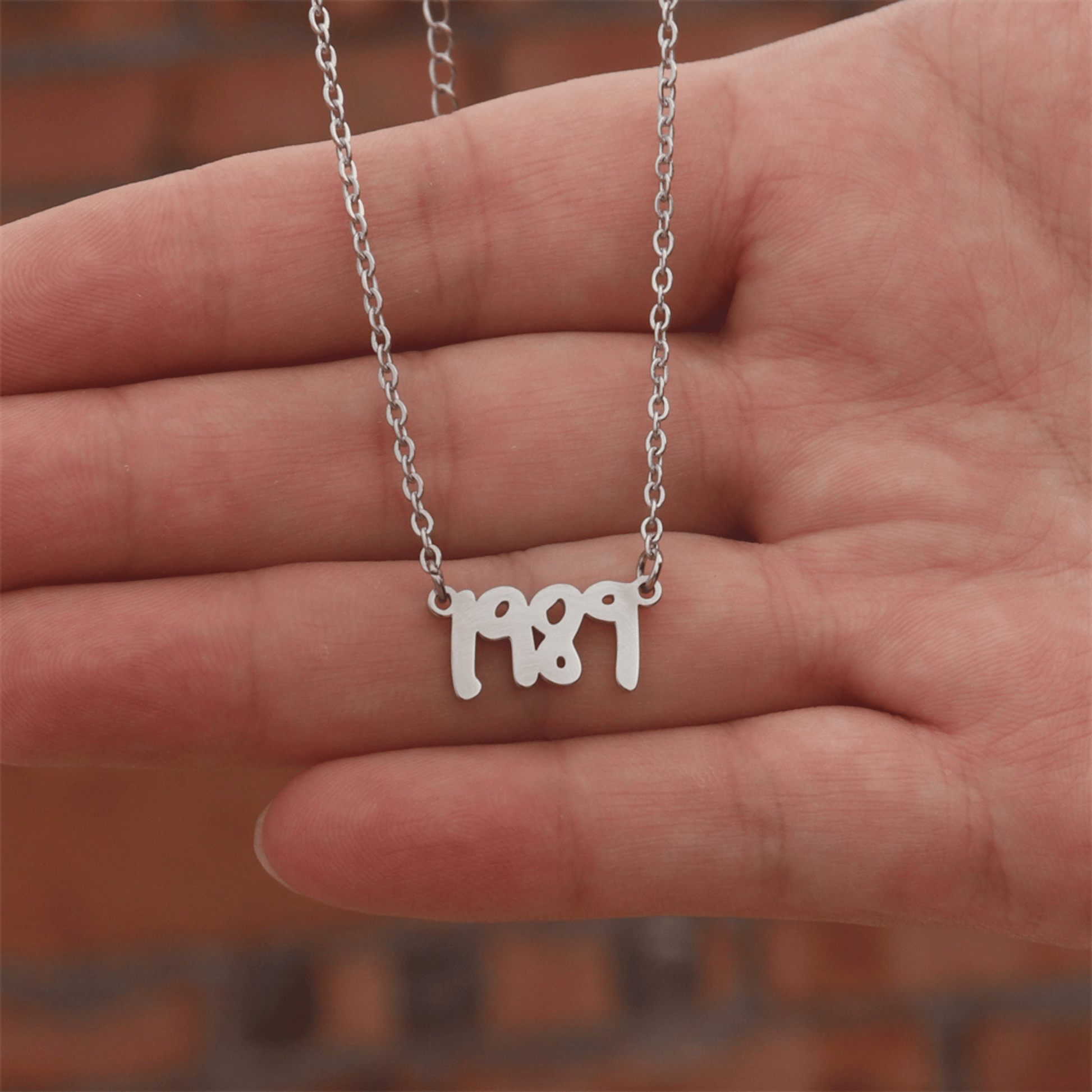 Taylor Swift Swíftie Eras Tour 1989 Necklace - Shoptown Boutique