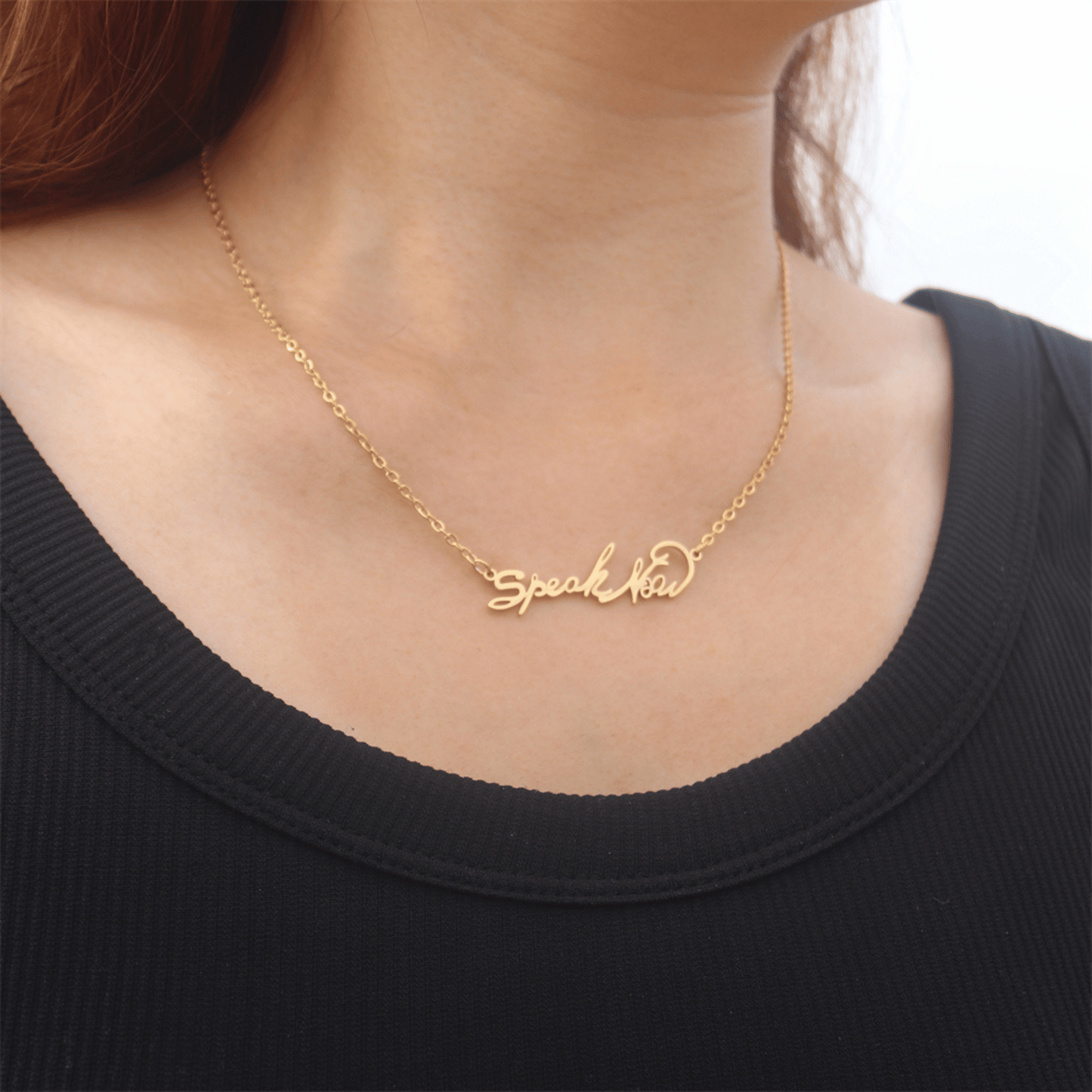 Taylor Swift Swíftie Eras Tour Speak Now Necklace - Shoptown Boutique