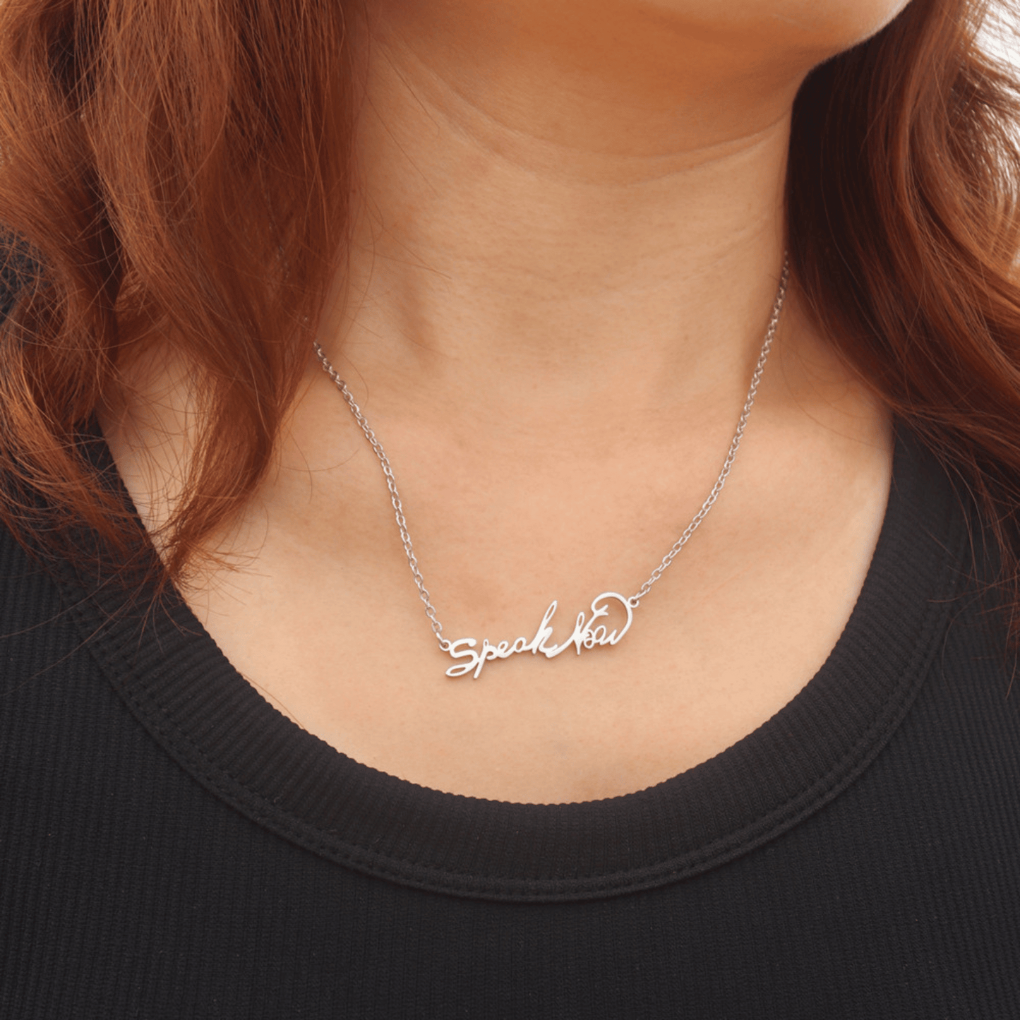 Taylor Swift Swíftie Eras Tour Speak Now Necklace - Shoptown Boutique