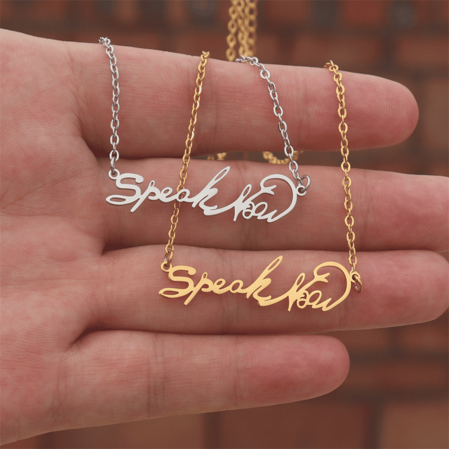 Taylor Swift Swíftie Eras Tour Speak Now Necklace - Shoptown Boutique