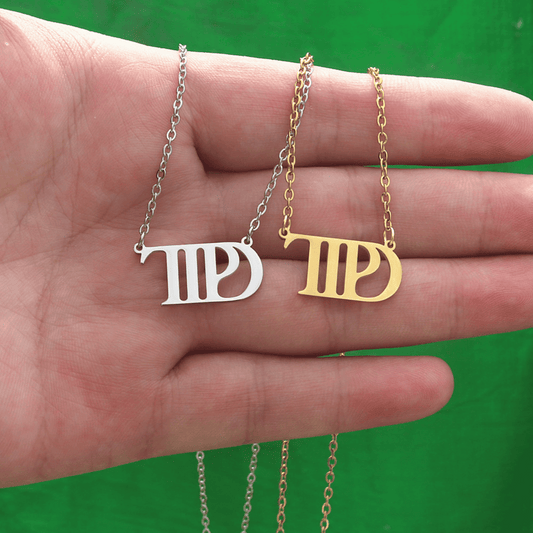 Taylor Swift Swíftie Eras Tour Tortured Poets Department Necklace - Shoptown Boutique
