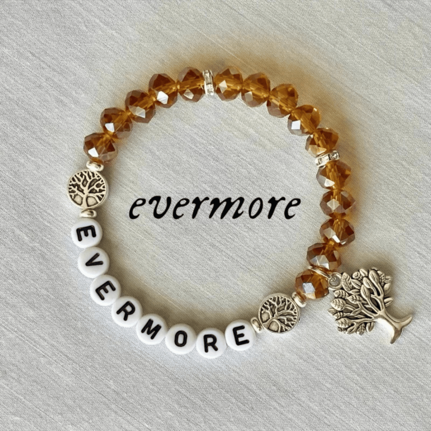 Taylor Swift Evermore Taylors Version Inspired Bracelet - Shoptown Boutique