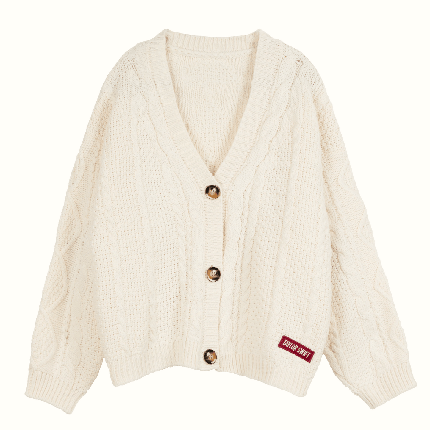 Taylor Swift Red Cardigan, Holiday Knit Sweater - Shoptown Boutique