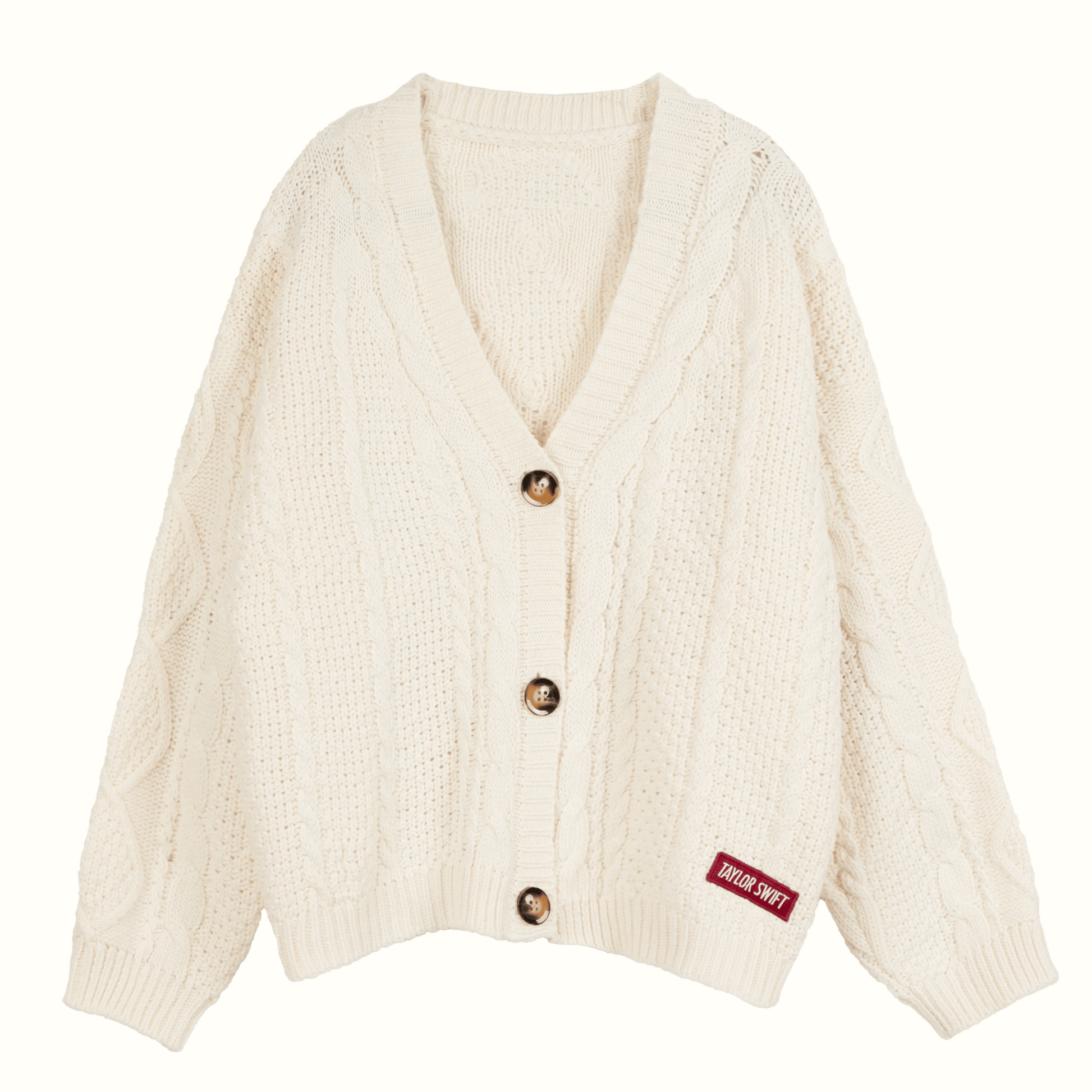 Taylor Swift Red Cardigan, Holiday Knit Sweater - Shoptown Boutique