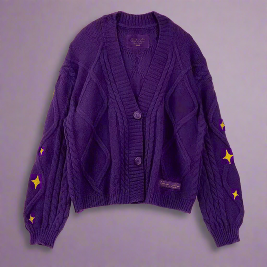 Taylor Swift Speak Now Cardigan Taylors Version, Purple Cardigan Sweater - Shoptown Boutique