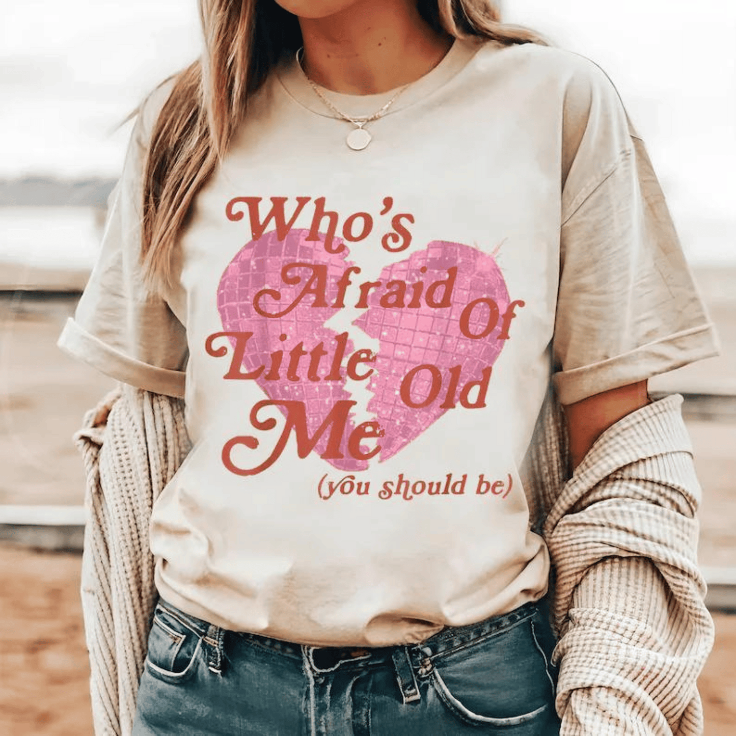 Taylor Swift Who's Afraid Of Little Old Me Halloween Shirt - Shoptown Boutique