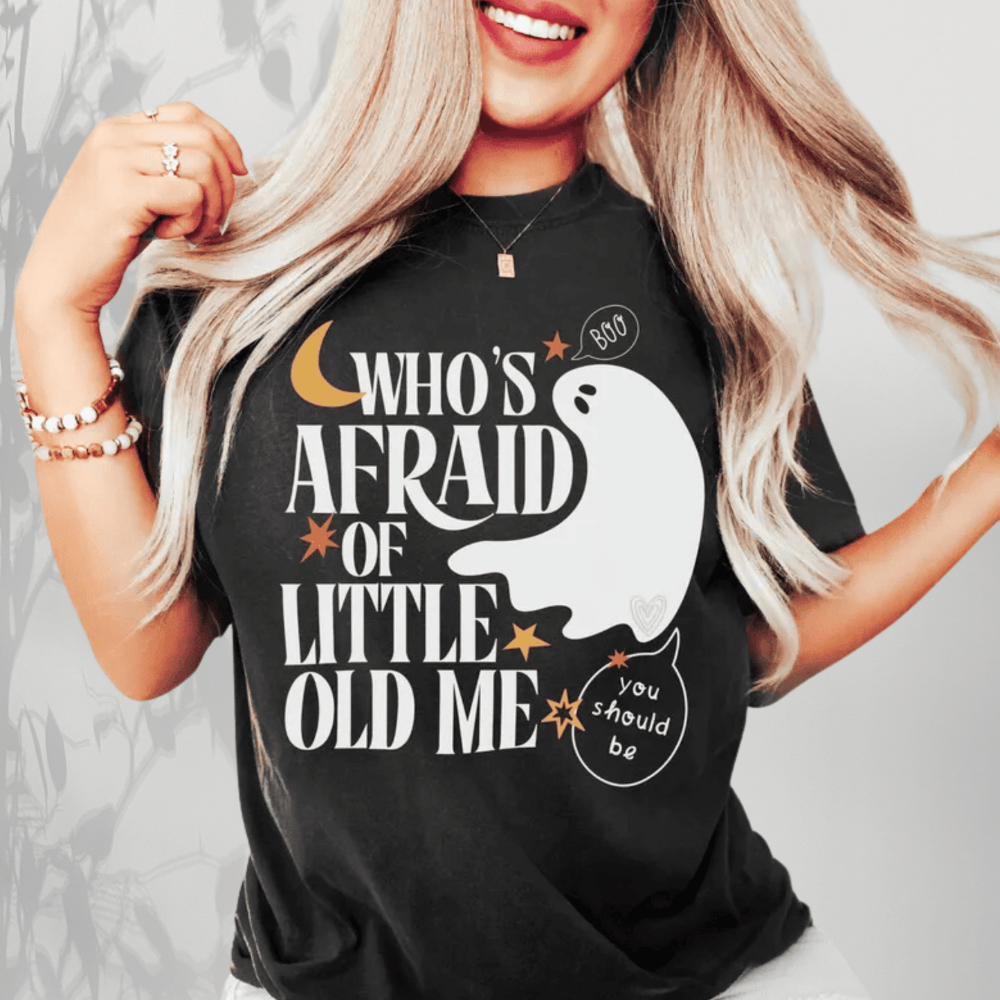 Taylor Swift Cute Swiftie Halloween Shirt - Who's Afraid of Little Old Me Tshirt - Shoptown Boutique