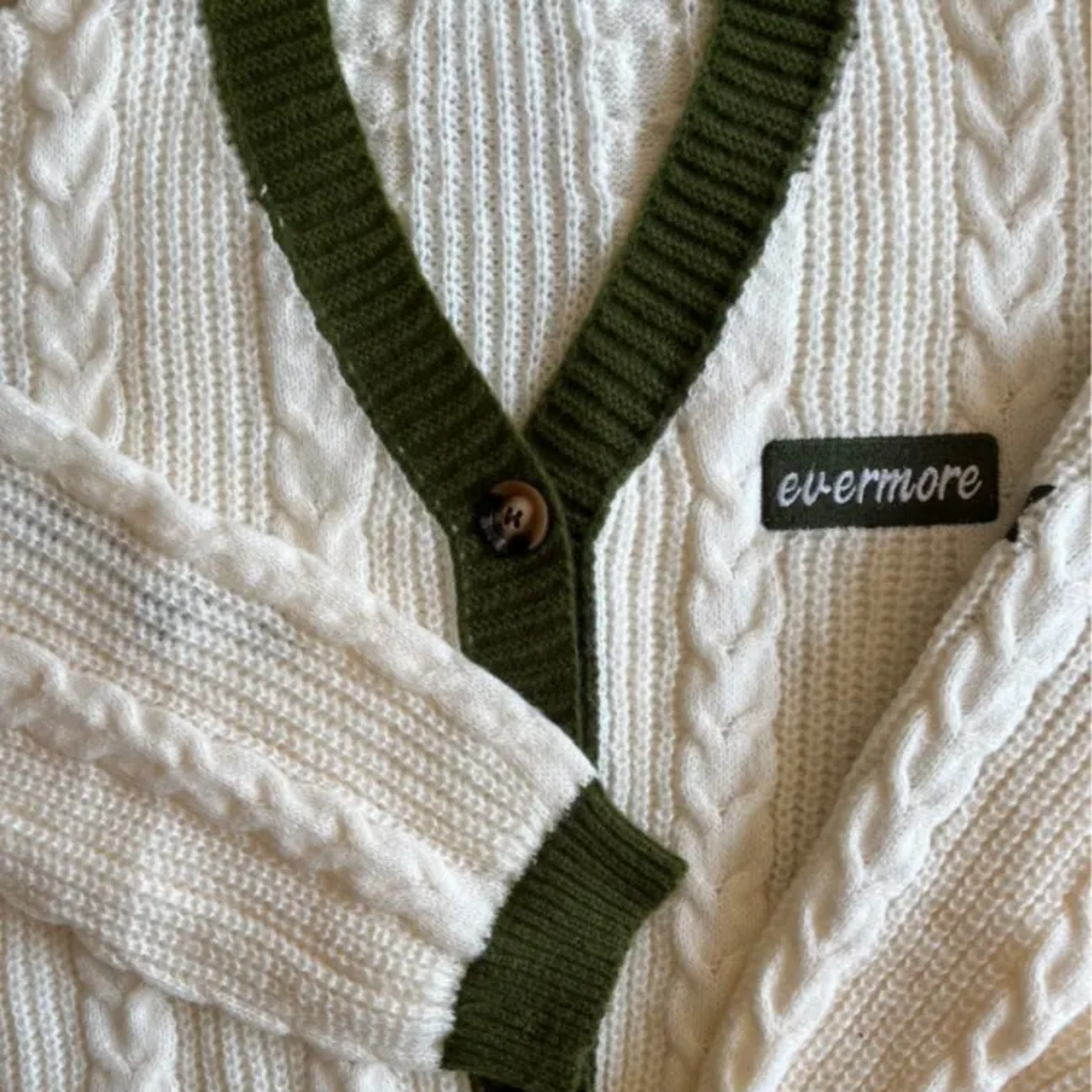 Taylor Swift Evermore Cardigan Taylors Version, Ivy Folklore Inspired Cardigan Sweater - Shoptown Boutique