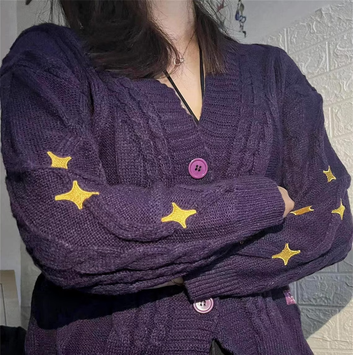 Taylor Swift Speak Now Cardigan Taylors Version, Purple Cardigan Sweater - Shoptown Boutique