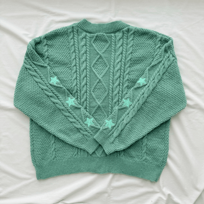 Showgirl Green Cardigan Taylors Version, Showgirl Album Sweater