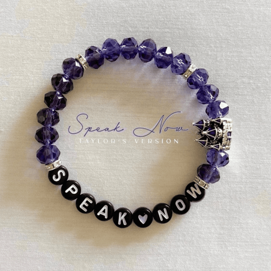 Taylor Swift Speak Now Taylors Version Inspired Bracelet - Shoptown Boutique