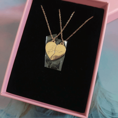 Lover Inspired Ur My Lover Split Heart Necklace