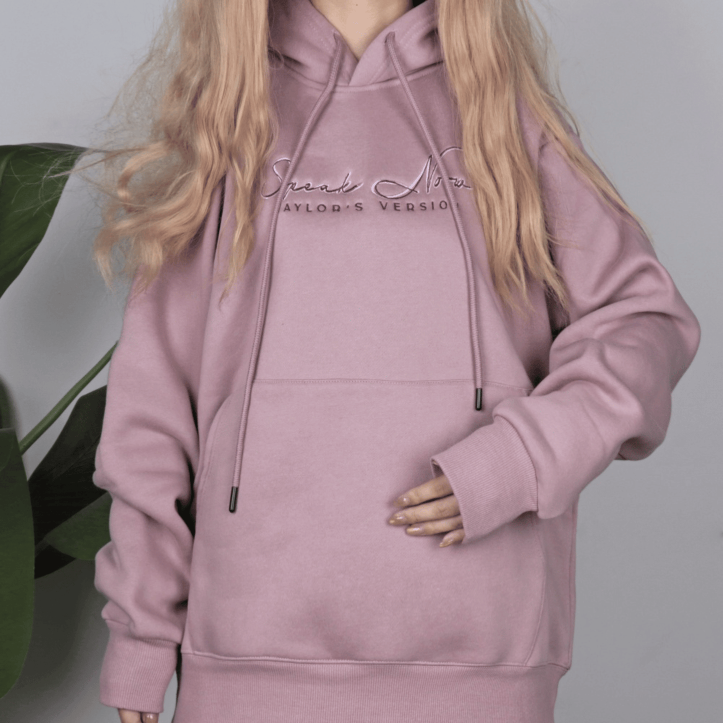 Taylors Version Speak Now Embroidery Hoodie