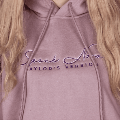 Taylors Version Speak Now Embroidery Hoodie
