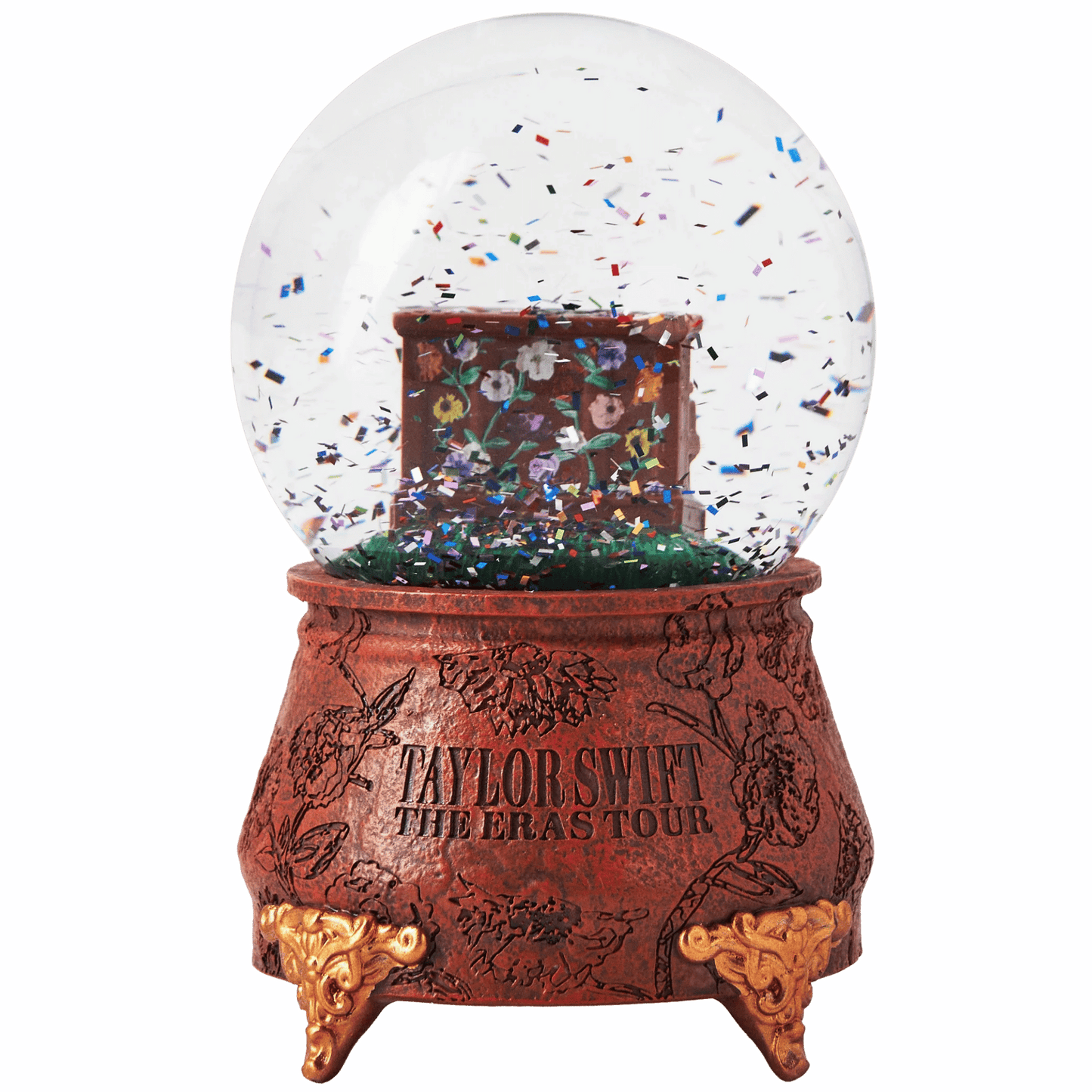 The Eras Tour Acoustic Piano Snow globe with 'Taylor Swift The Eras Tour' design - Shoptown Boutique