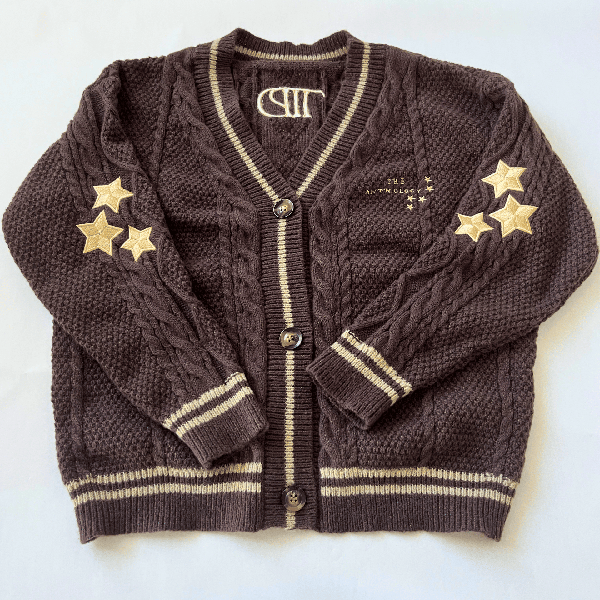 洋楽 Taylor Swift Cardigan Promo 1CD Taylor Swift TTPD Cardigan - The Anthology Brown Sweater