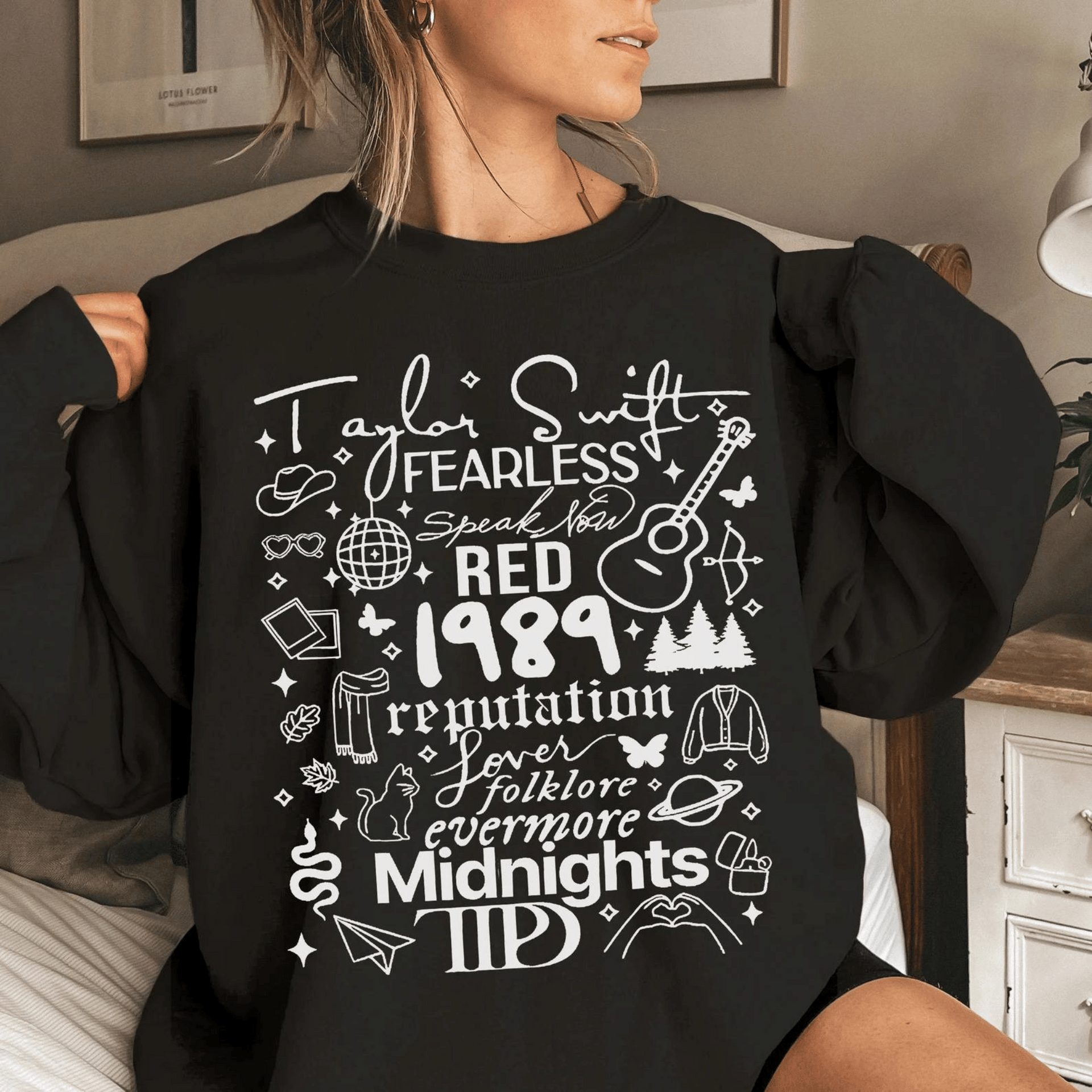 テイラースウィフト Taylorswift ライブパーカー 1989 (Taylor's Version) Style Hoodie – Taylor Swift CA