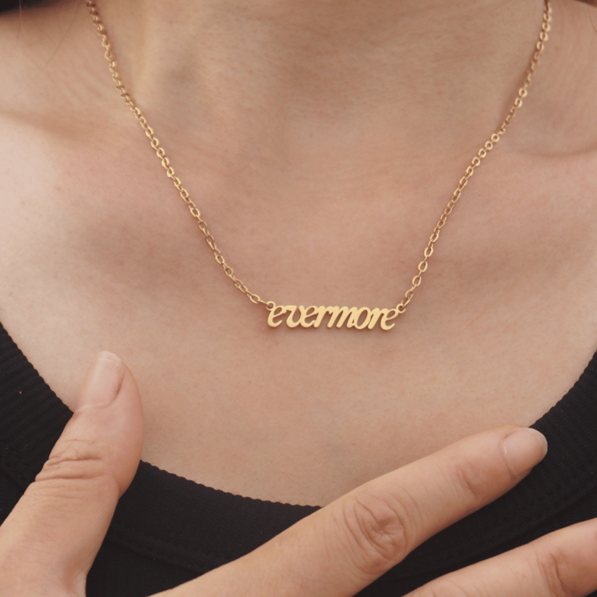 Taylor Swift Necklace - Swiftie Eras Tour Evermore Necklace