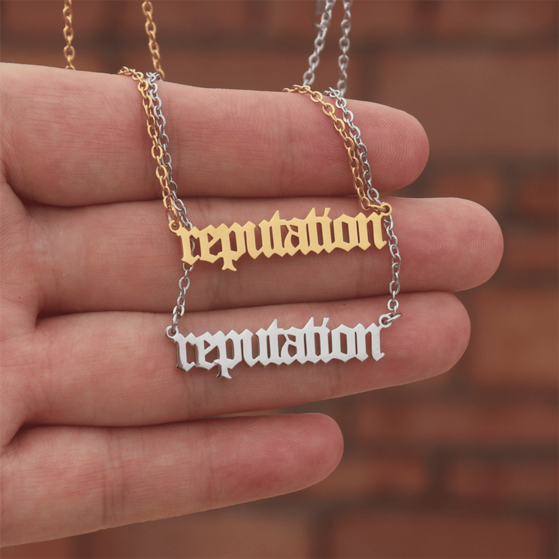 Taylor Swift Necklace - Swiftie Eras Tour Reputation Necklace Taylor Swift Necklace - Swiftie Eras Tour Reputation Necklace