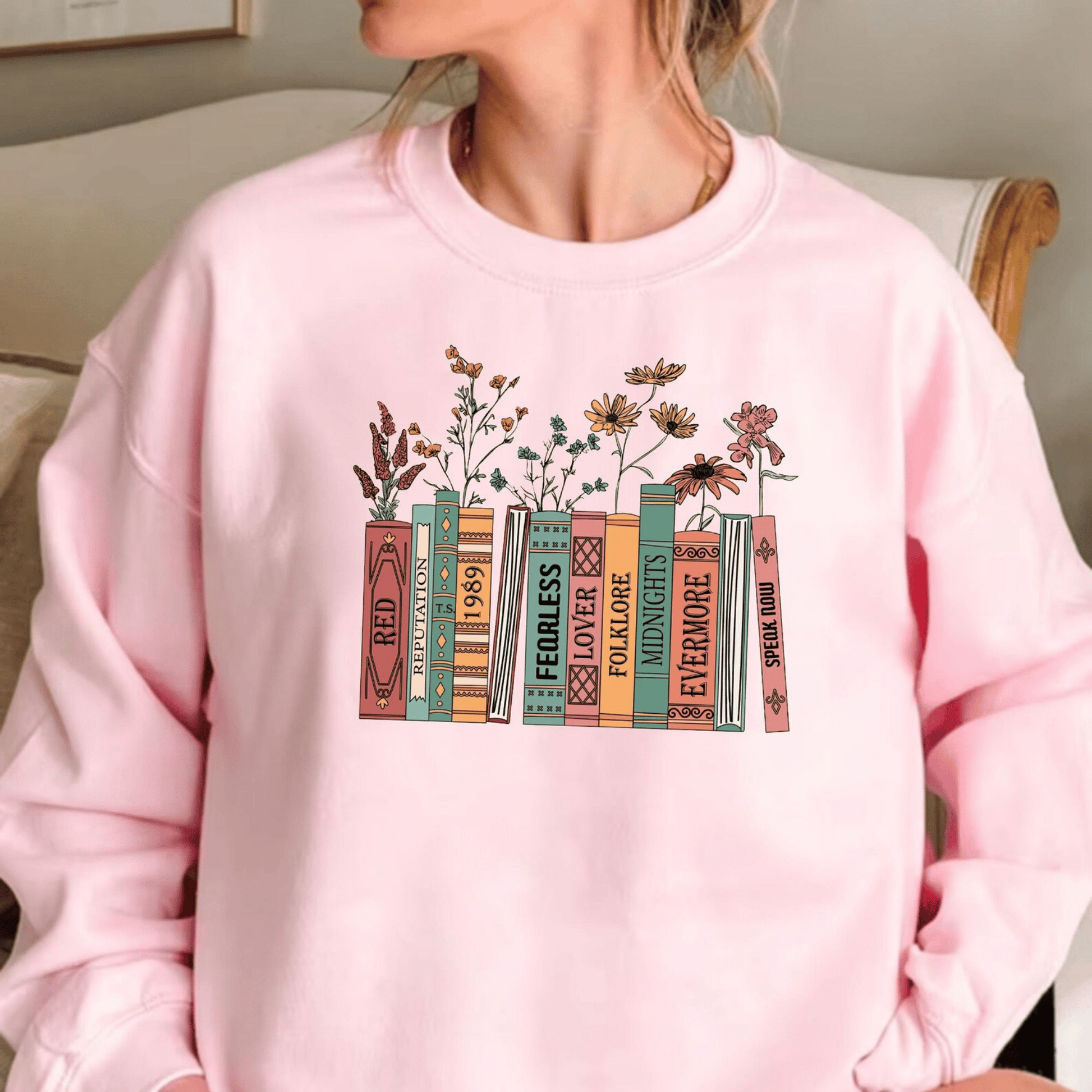 Taylor swift pink sweatshirt shop