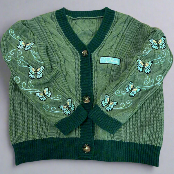Taylor Swift Debut Cardigan - Butterfly Cardigan Sweater Taylor Swift Debut Cardigan - Butterfly Cardigan Sweater
