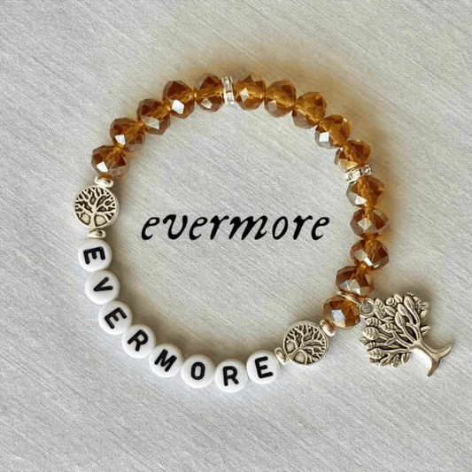 Taylor Swift Evermore Taylors Version Inspired Bracelet - Shoptown Boutique