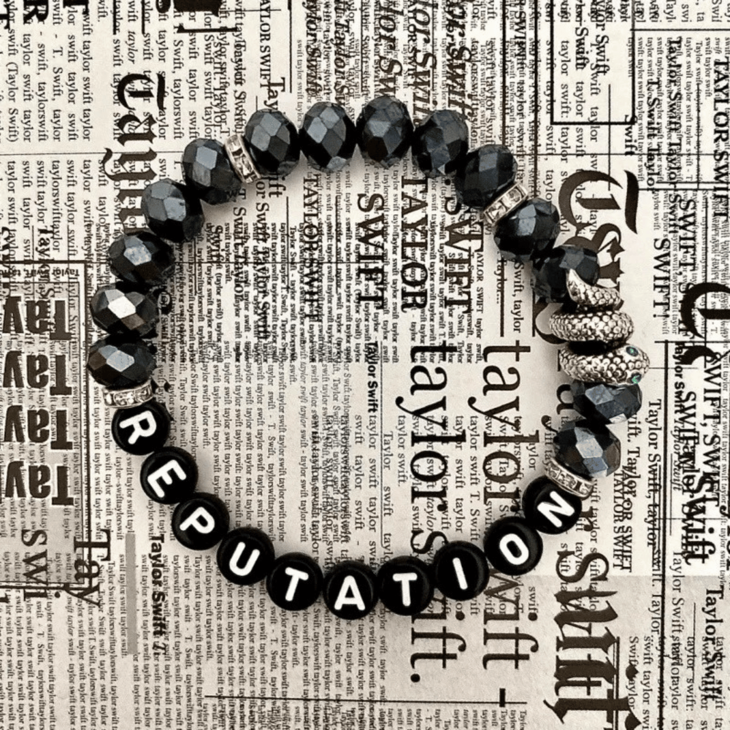 Taylor Swift Reputation Taylors Version Inspired Bracelet - Shoptown Boutique