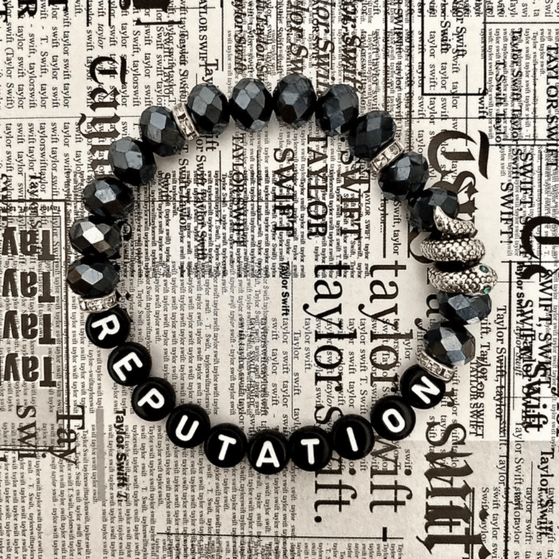 Taylor Swift Reputation Taylors Version Inspired Bracelet - Shoptown Boutique