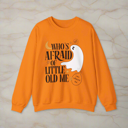 Taylor Swift Who's Afraid of Little Old Me Sweatshirt - Halloween Ghost Sweatshirt - Shoptown Boutique